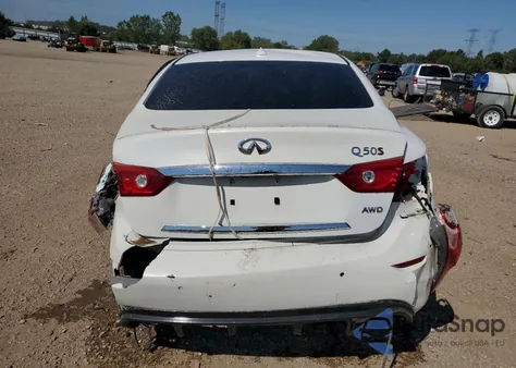 2014 Infiniti Q50 Base из США, поврежденный, VIN JN1BV7AR2EM680809